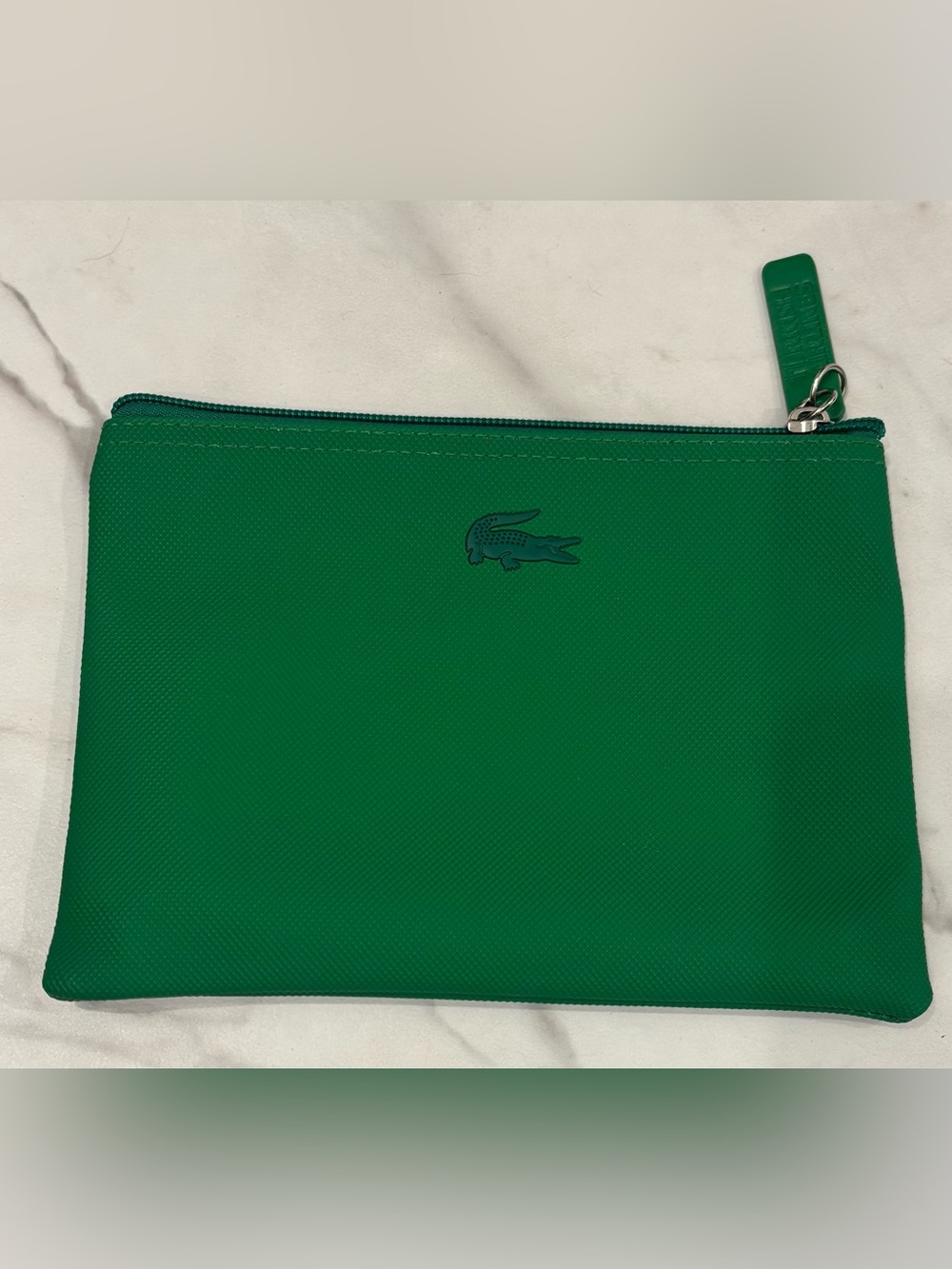Lacoste x Turkish Airlines Green Travel Pouch